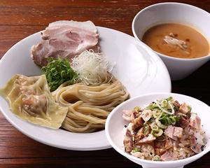 えびつけ麺 ワンタン チャーシュー丼セット