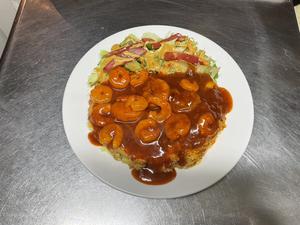 【ハワイ屋台飯！】シュリンプオーバーライス [Hawaiian Food]Shrimp Over Rice