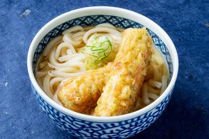 博多 ちくわ天かけうどん
