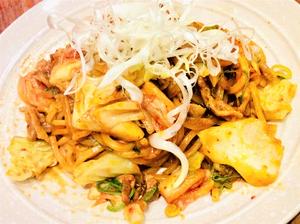 【オリジナル】 味噌キムチ焼うどん