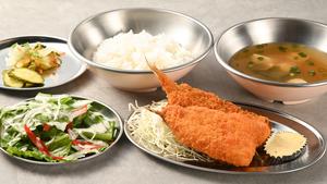 アジフライ定食