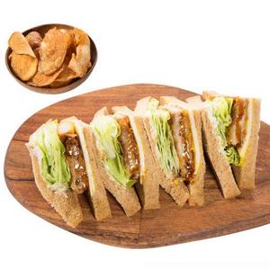 キハダマグロのチーズカツレツサンドイッチ Tuna cutlet sandwich