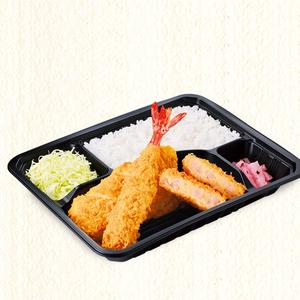 かつ庵 ぷりっぷり海老かつとミックスフライ弁当