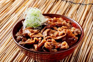 牛カルビ丼(味噌だれ)