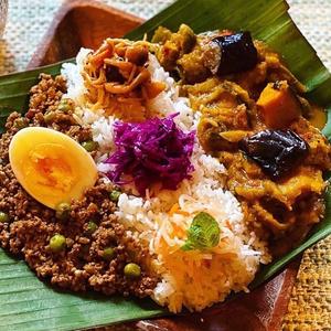 カレー2種盛り