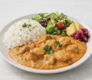 ココナッツチキンカレープレート