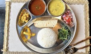 ベジタリアン DHALBHAT VEGETABLE