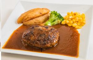 肉汁あふれる！デミグラスハンバーグ150g