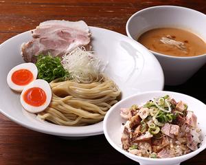 えびつけ麺味玉 チャーシュー丼セット