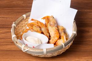 甘海老唐揚げ