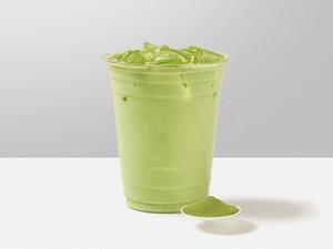 キツネの抹茶ココナッツミルク (アイス)Matcha Coconut Milk