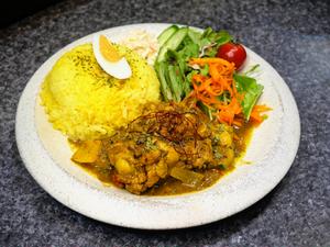 カレーチキンご飯