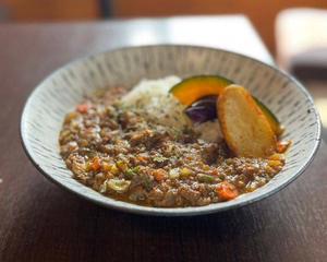 鹿と野菜のキーマカレー(辛口)