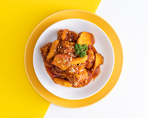 【人気No.1】甘辛ヤンニョムソースチキン   Sweet ＆ Spicy Yangnyeom Sauce Chicken