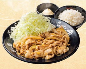 生姜焼き定食