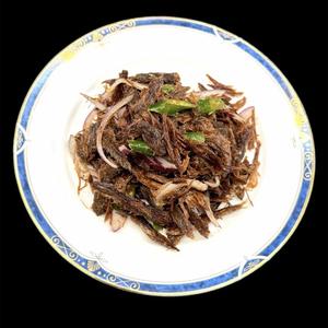  干しマトン肉サラダ
