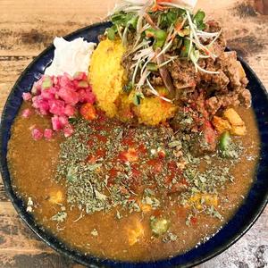 2種のあいがけカレー