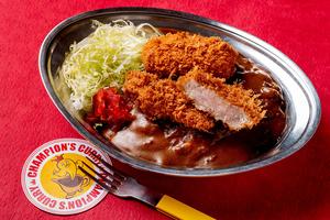 ヒレカツ＆カニクリームコロッケカレー