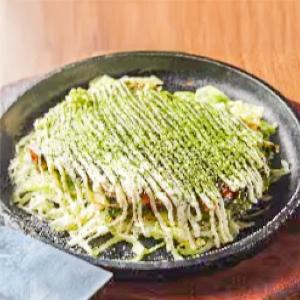 豚入りとん平焼き