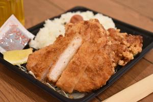 ジューシーBIG唐揚げ＆ロースとんかつ弁当