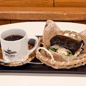ドリンクおにぎりサンド