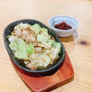 国産ホルモン鉄板焼肉単品(塩だれ)【辛みそ】