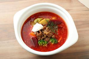 野菜ゴロゴロのボルシチ風