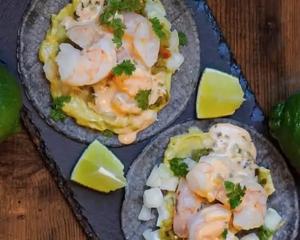 【女性人気No.1】TACOS 2Pセット エビアボカド×エビアボカド