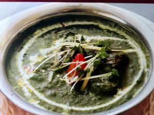 サグマトンカレー Mutton Saag Curry