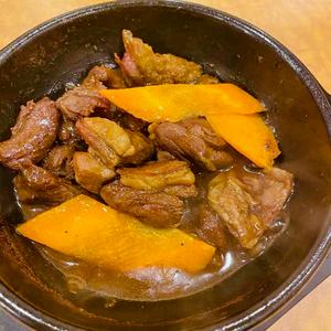 土鍋ラム肉煮込み定食(黄羊肉飯)