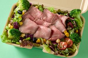 【低糖質】ローストビーフのパワーサラダ Roast Beef Salad