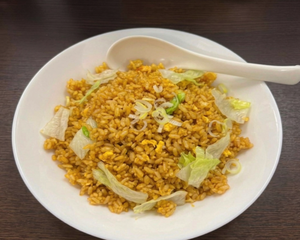 醤油チャーハン 醤油炒