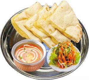 ハーフチーズナンセット. Half cheese Naan set