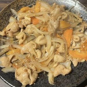 もつ元気炒め