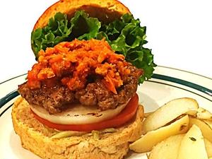 ミートソースバーガー Bolognese sauce burger