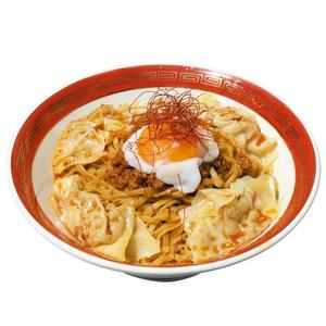 広州市場人気No.2 当店人気NO1！ 雲呑(ワンタン)入り汁なし坦々麺