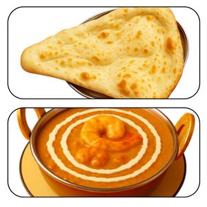 ナンカレーセット/ Naan Curry Set