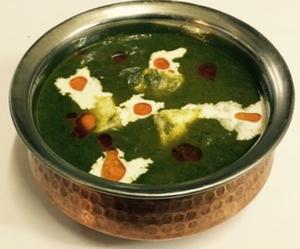 サグパニールカレー Saag Paneer Curry