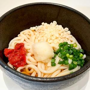 冷やし梅おろしうどん