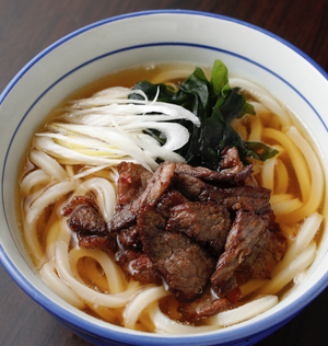 牛カルビうどん