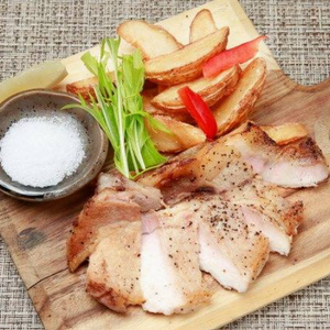 豚ロース肉ステーキ ライス付きPork Loin Steak