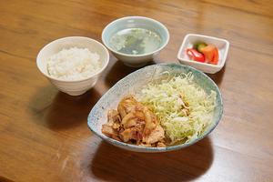 しょうがやき定食