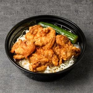 スタミナ唐揚げ丼