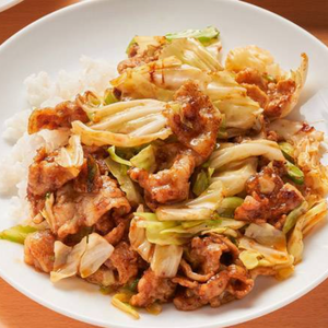 回鍋肉丼/回鍋肉盖 Twice Cooked Pork Rice Bowl