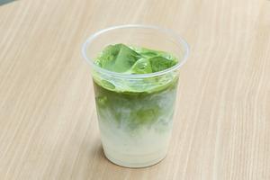 抹茶アイスラテ