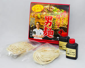 両面やきそば 手作りキット「男麺」