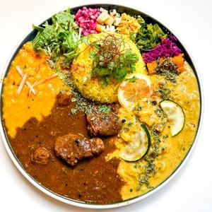 今週のカレー(肉系カレー)＆今週のカレー(魚介系カレー)セット