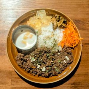 ブルーベリーキーマカレー