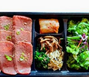 厳選黒毛和牛上カルビ弁当1.5倍(肉150g)