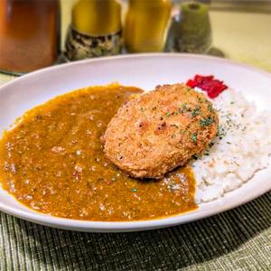 牛コロッケカレー